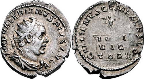 valerian ist roman coin antoninianus
